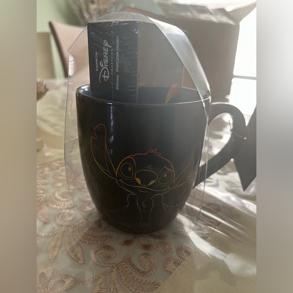 nwt lilo and stitch ohana means family mug set